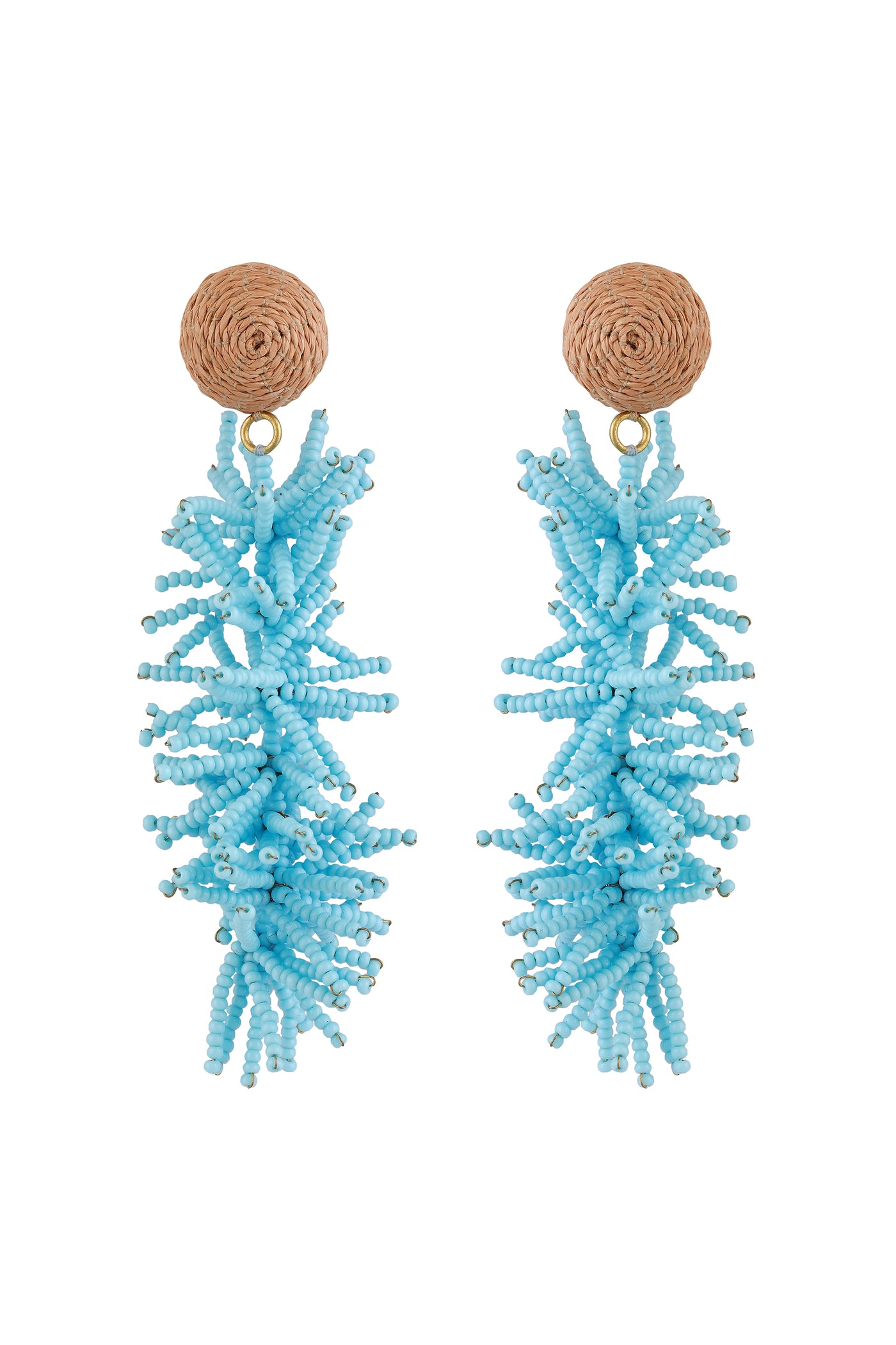 Raya jewels Handcrafted Reef Earrings fashion jewellery online shopping melange singapore indian designer wear