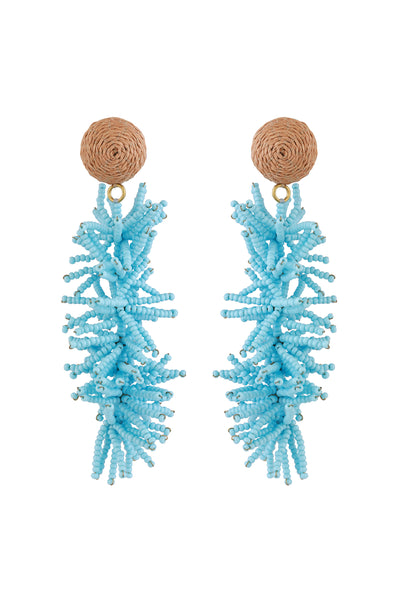 Raya jewels Handcrafted Reef Earrings fashion jewellery online shopping melange singapore indian designer wear