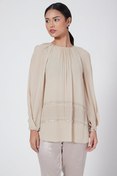 Eloine Embroidered Top