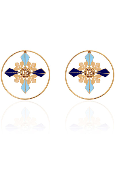 ruhhette Eleonora Hoops gold fashion jewellery online shopping melange singapore indian designer wear