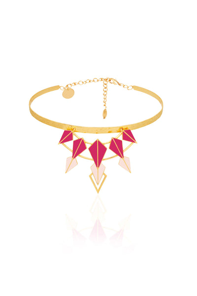 ruhhette Estelle Layered Choker fashion jewellery online shopping melange singapore indian designer wear