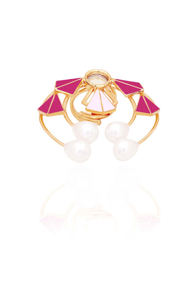 ruhhette Luna Swing Ring fashion jewellery online shopping melange singapore indian designer wear