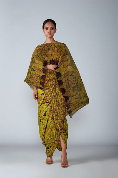 Saaksha and Kinni Grid Print Bustier western indian designer womenswear fashion online shopping melange singapore