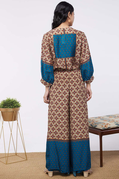 Sougat Paul Elements Printed Co-ord Set western indian designer womenswear fashion online shopping melange singapore