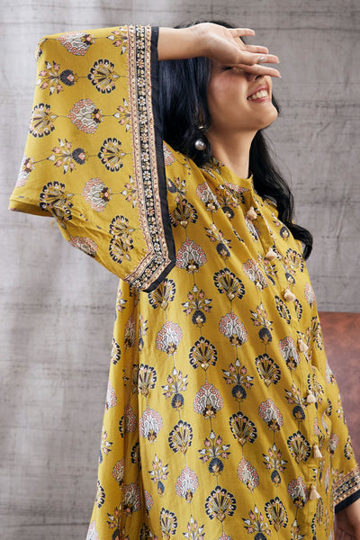Sougat Paul Sarouk Embroidered Co-Ord Set Indian designer wear online shopping melange singapore