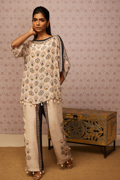 Sougat Paul Sarouk embroidered co-ord set western indian designer womenswear fashion online shopping melange singapore