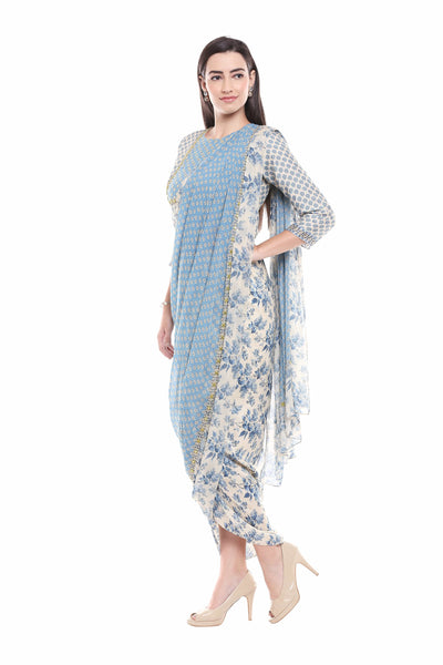 Draped Saree Dress