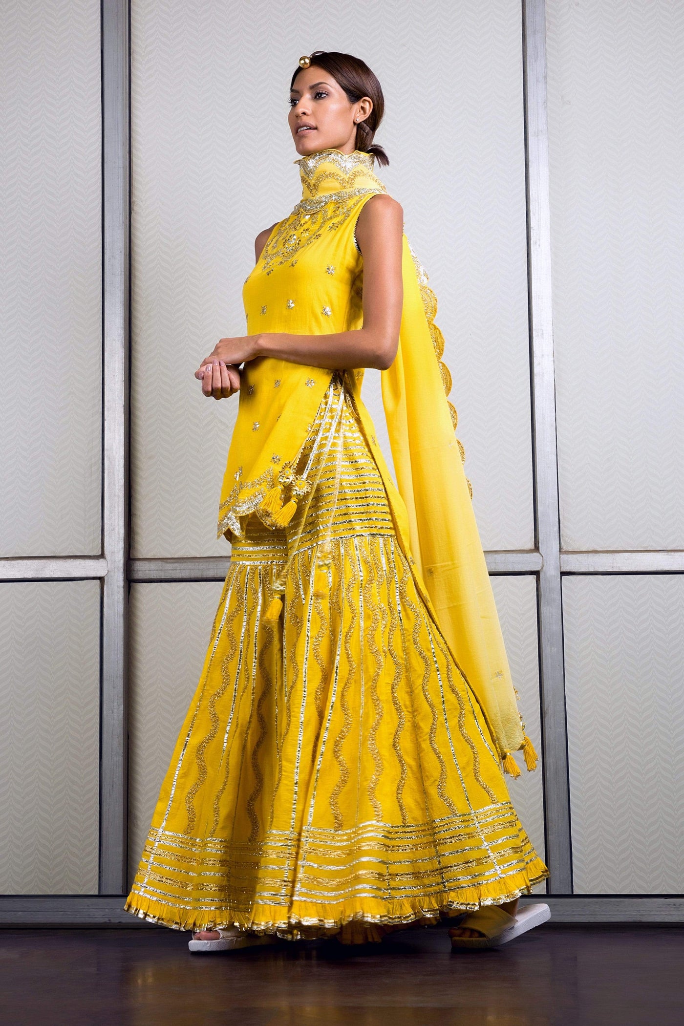 Sukriti & Aakriti - Suns out sharara set - Melange Singapore - Indian Designer Wear Online Shopping