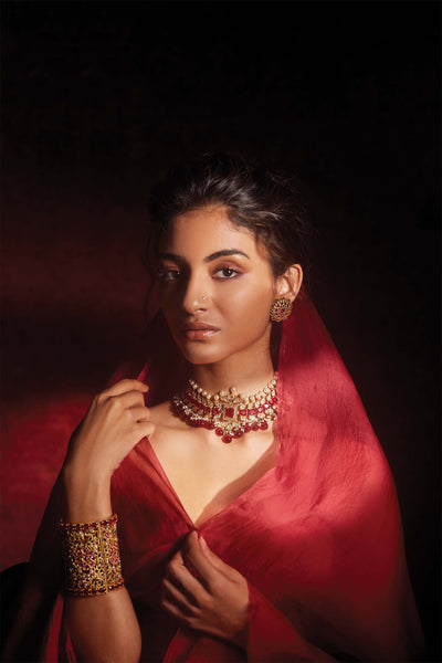 Tarun Tahiliani Choker necklace  fashion jewellery indian designer wear online shopping melange singapore