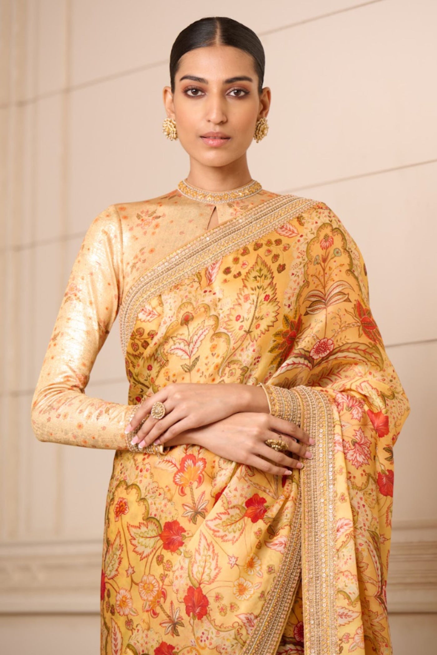 Tarun Tahiliani Saree blouse Mango indian designer wear online shopping melange singapore