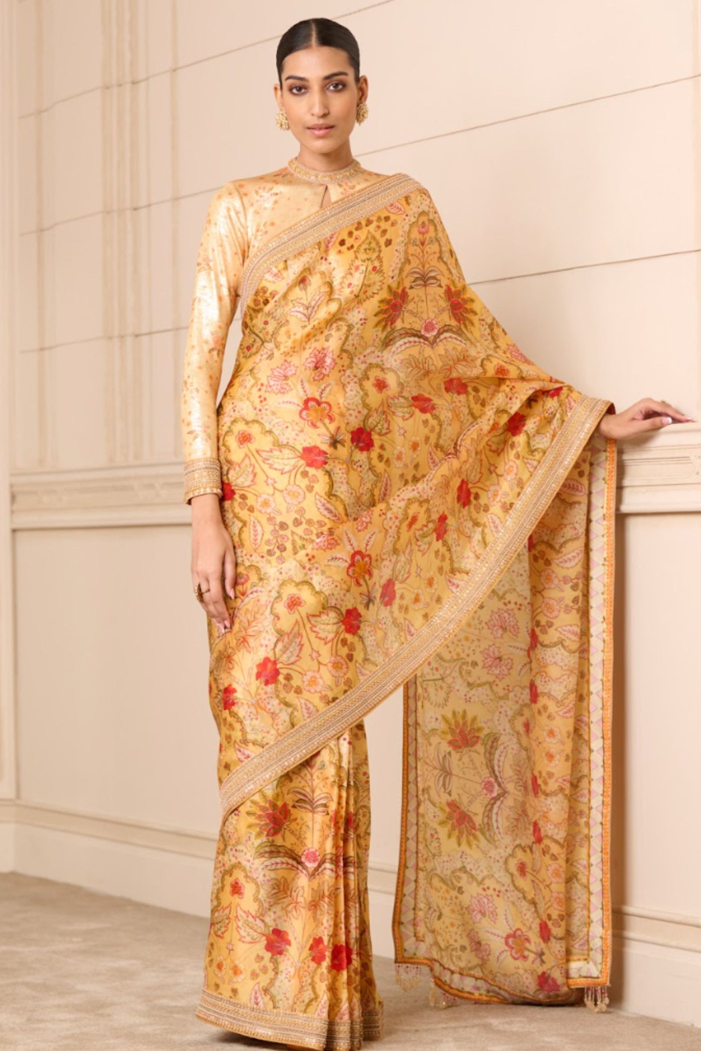 Tarun Tahiliani Saree blouse Mango indian designer wear online shopping melange singapore