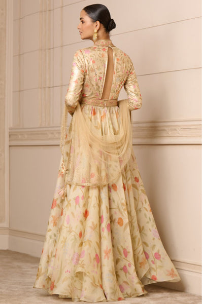  Tarun Tahiliani Anarkali, Churidar, and Scarf indian designer wear online shopping melange singapore