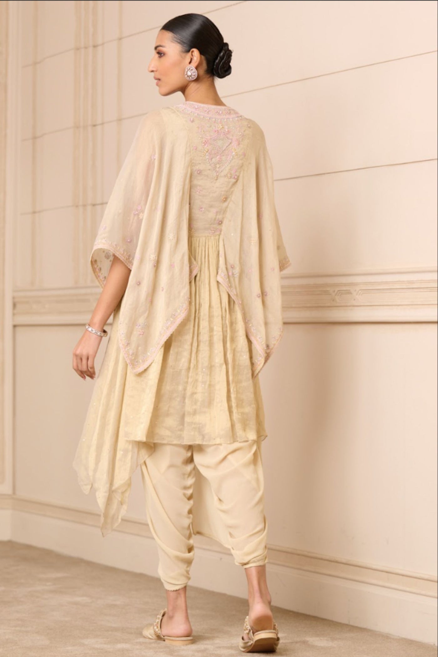 Tarun Tahiliani Asymmetric Top and Dhoti indian designer wear online shopping melange singapore