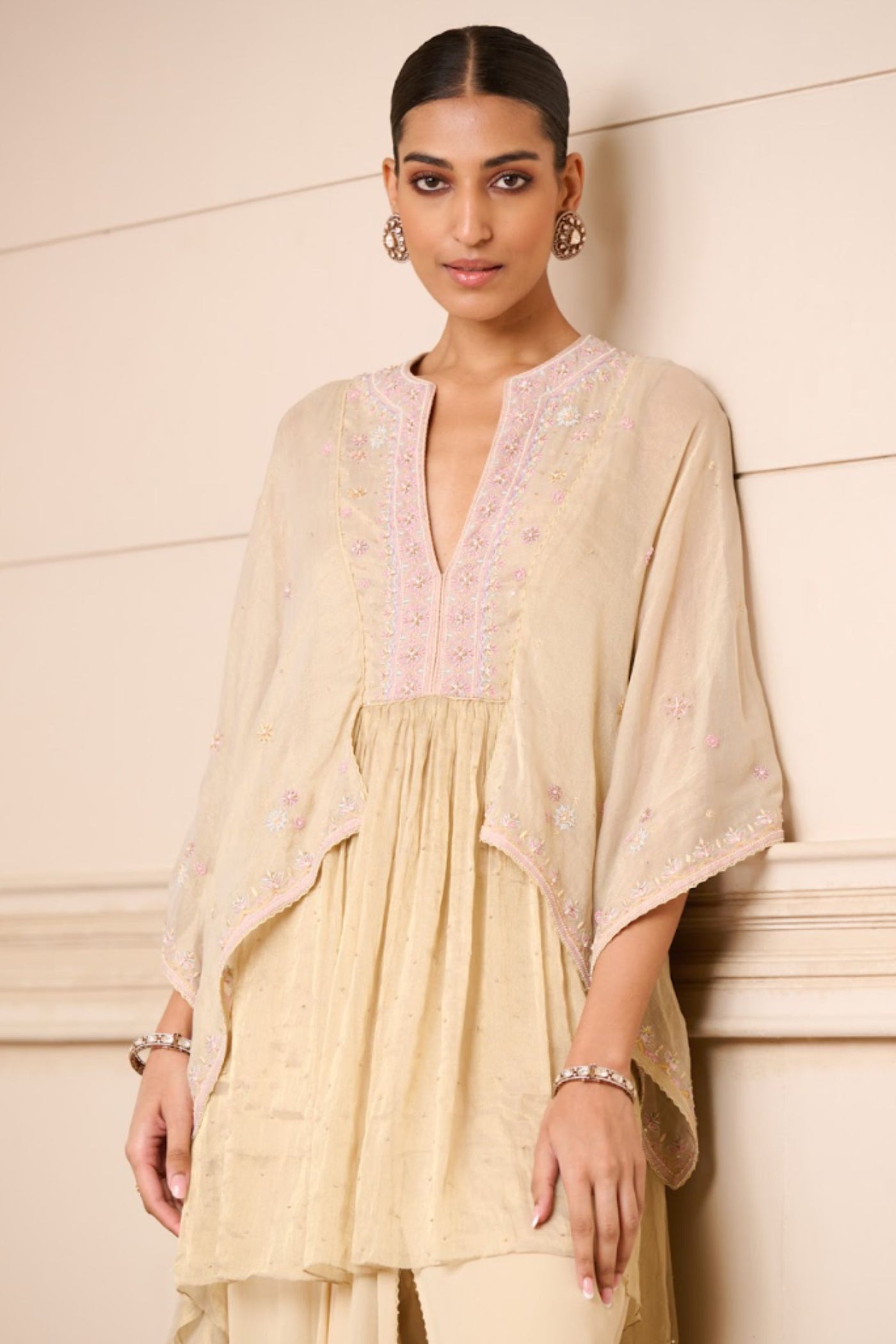 Tarun Tahiliani Asymmetric Top and Dhoti indian designer wear online shopping melange singapore