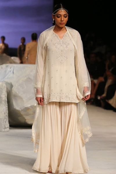 Tarun Tahiliani Kurti Sharara Dupatta indian designer wear online shopping melange singapore