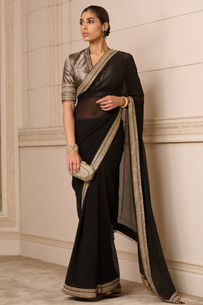 Tarun Tahiliani Saree and Blouse Fabric indian designer wear online shopping melange singapore