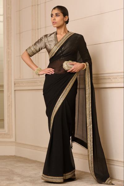 Tarun Tahiliani Saree and Blouse Fabric indian designer wear online shopping melange singapore