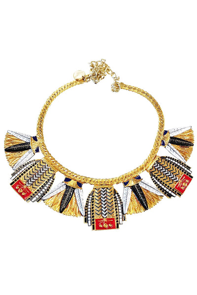 Valliyan Allure Cleopatra Necklace fashion jewellery online shopping melange singapore indian designer wear