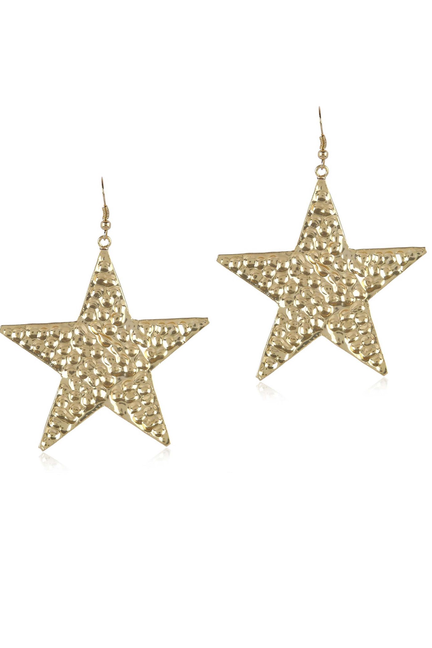 Valliyan beaten star earring fashion jewellery online shopping melange singapore indian designer wear