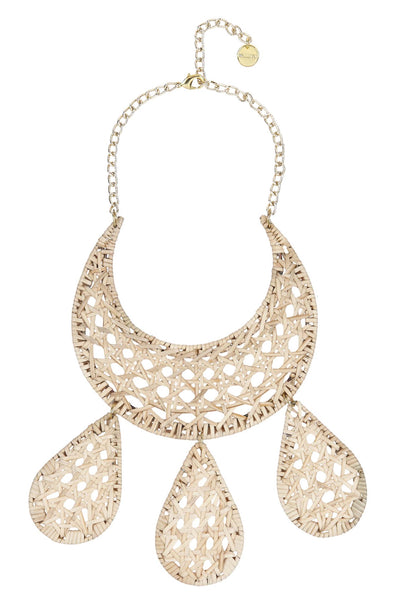 Valliyan cane necklace fashion jewellery online shopping melange singapore indian designer wear