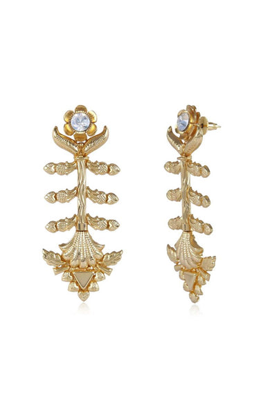 Valliyan dalia earrings fashion jewellery online shopping melange singapore Indian designer wear