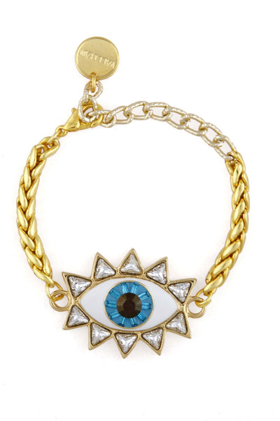 Valliyan evil eye bracelet fashion jewellery online shopping melange singapore indian designer wear