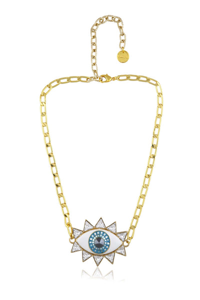 Valliyan Evil eye necklace fashion jewellery online shopping melange singapore indian designer wear