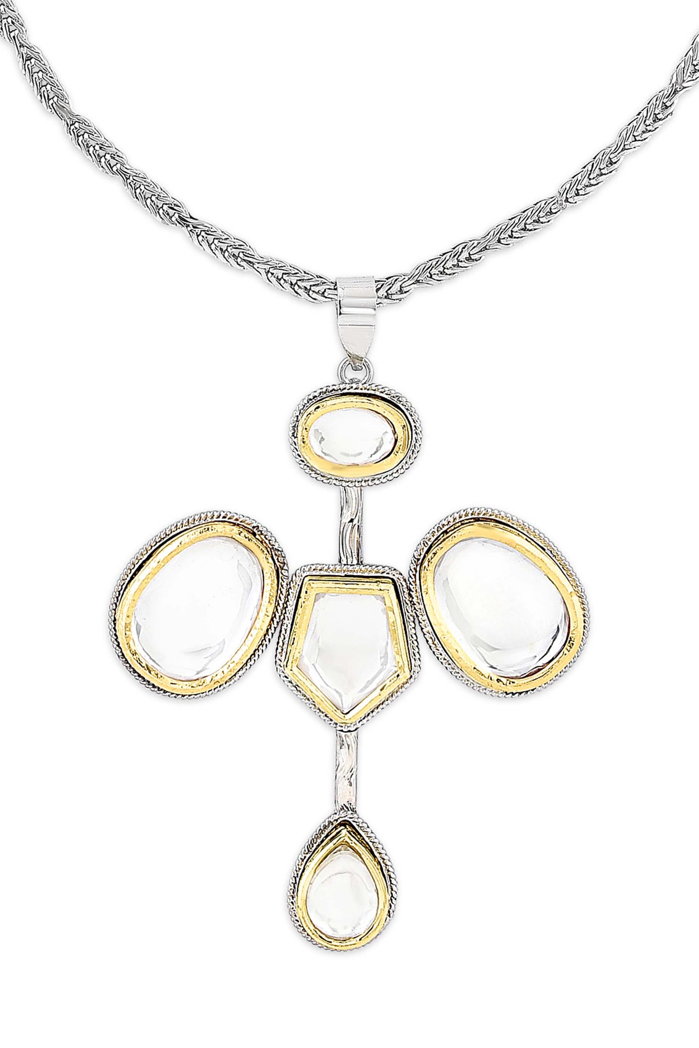 Valliyan polki Vatican necklace fashion jewellery online shopping melange singapore indian designer wear