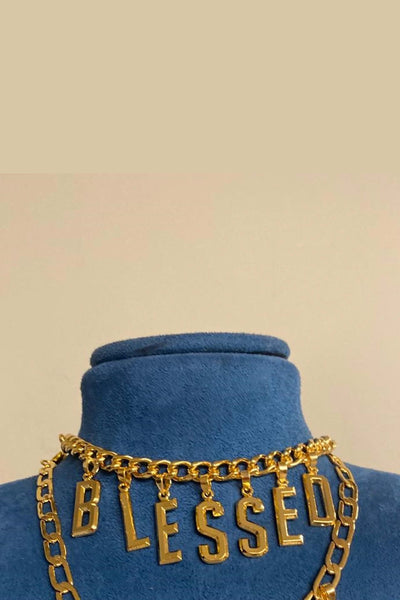 valliyan word power necklace fashion jewellery online shopping melange singapore indian designer wear