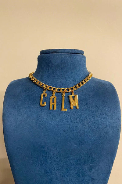 Valliyan word power necklace fashion jewellery online shopping melange singapore indian designer wear