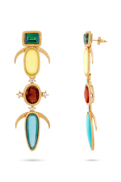 Valliyan shebot earrings fashion jewellery online shopping melange singapore indian designer wear
