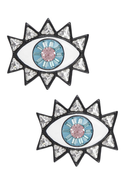 valliyan evil eye stud fashion jewellery online shopping melange singapore indian designer wear