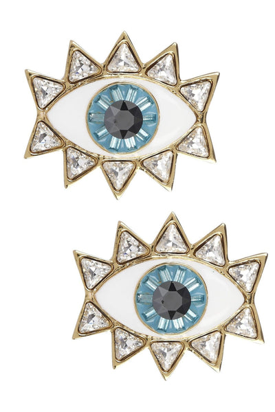 valliyan evil eye stud fashion jewellery online shopping melange singapore indian designer wear