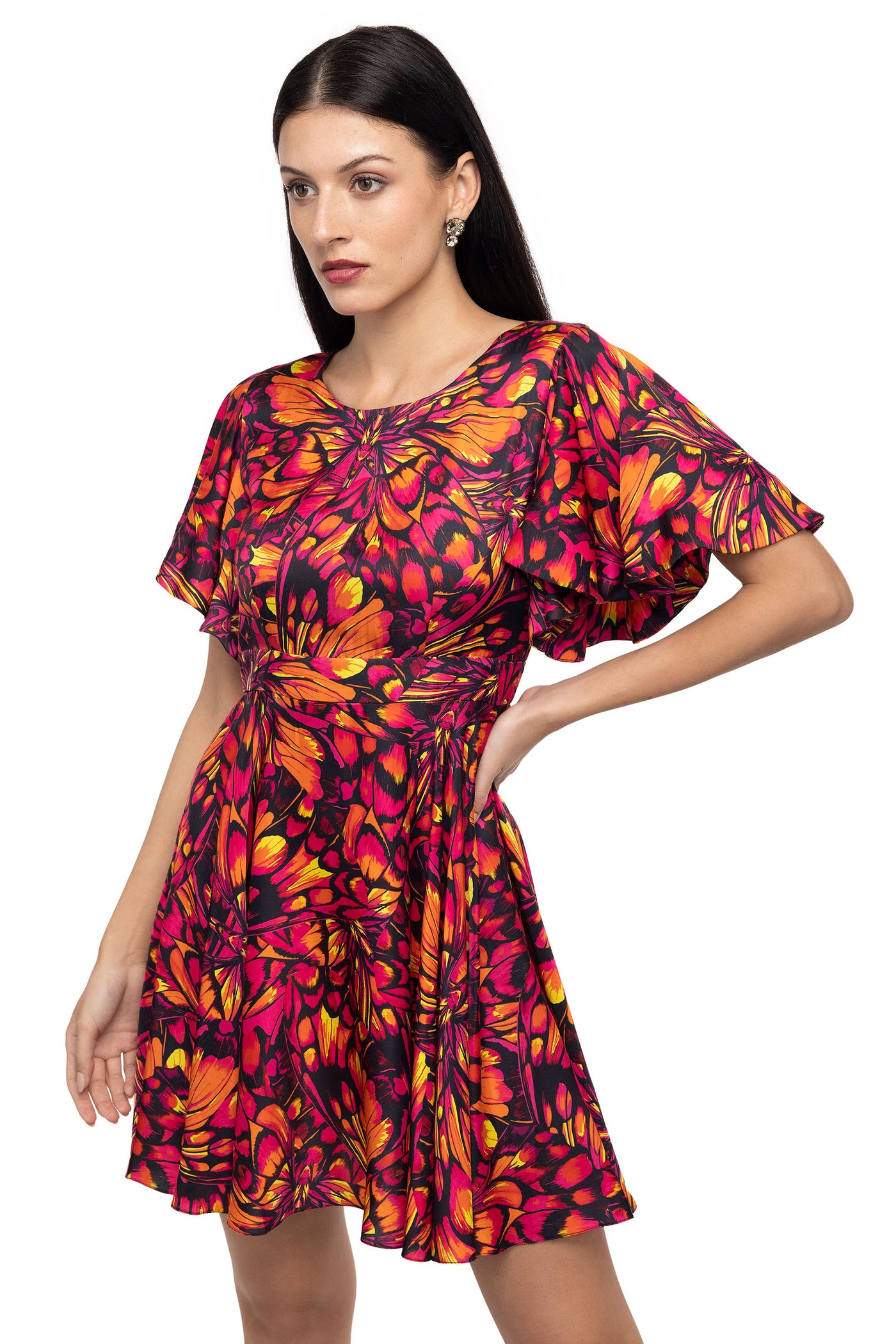 World Of Gaya Venessa dress multicolor womenswear designer fashion online shopping melange singapore