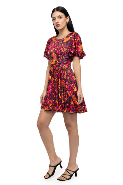 World Of Gaya Venessa dress multicolor womenswear designer fashion online shopping melange singapore