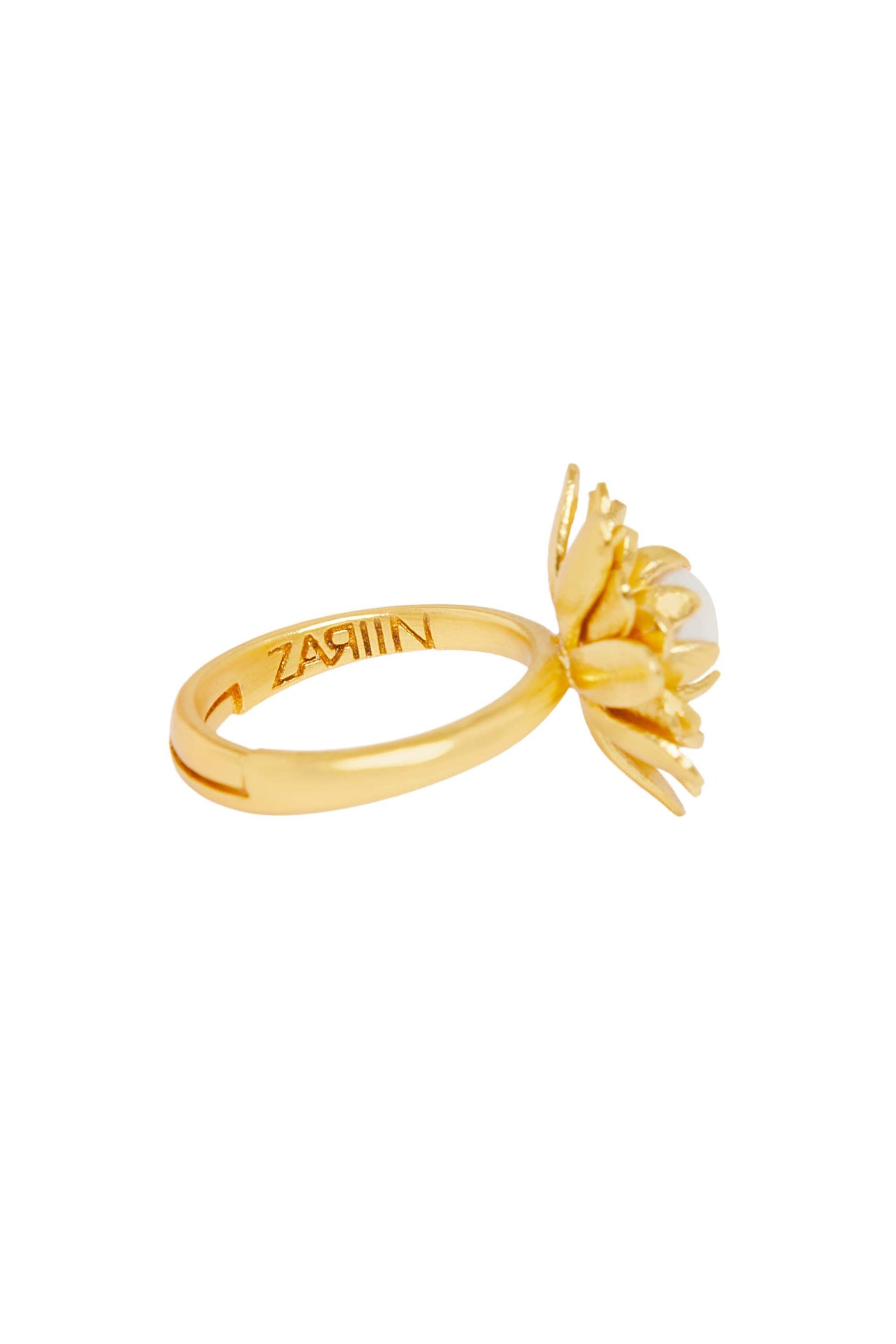 Zariin Jasmine’s Delight Ring gold fashion jewellery online shopping melange singapore indian designer wear