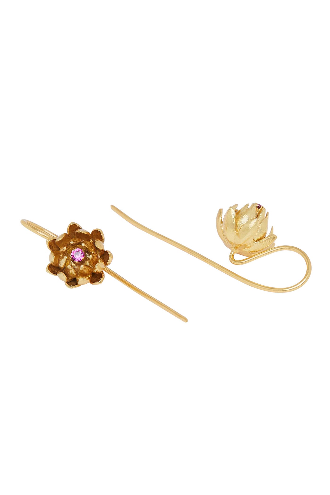 Zariin Necktar Buds Earrings gold fashion jewellery online shopping melange singapore indian designer wear
