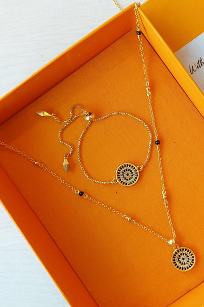 Zariin Wrapped In Love Mangalsutra Giftbox festive indian designer fashion jewellery online shopping melange singapore