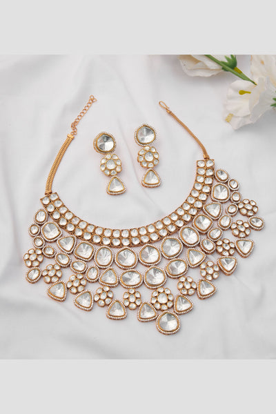 Zevar polki Set fashion jewellery online shopping melange singapore indian designer wear