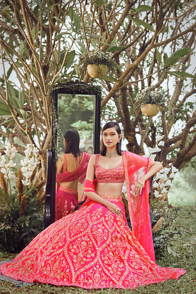 Anita Dongre - Hanika lehenga pink - Indian Designer wear Online Shopping