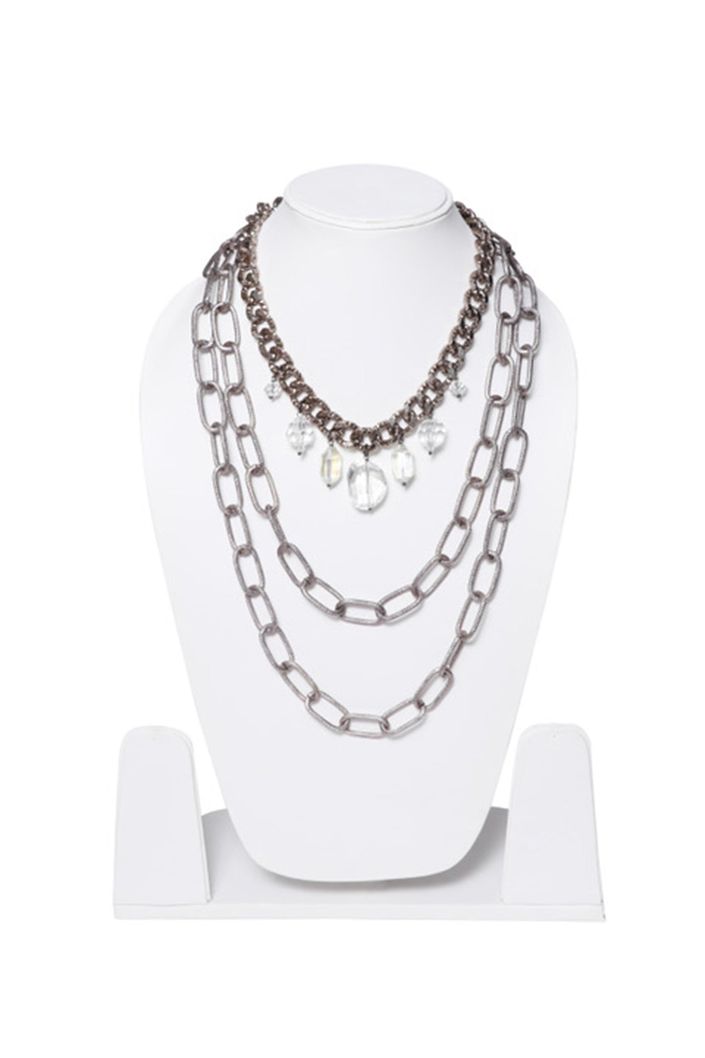 Gunmetal Necklace