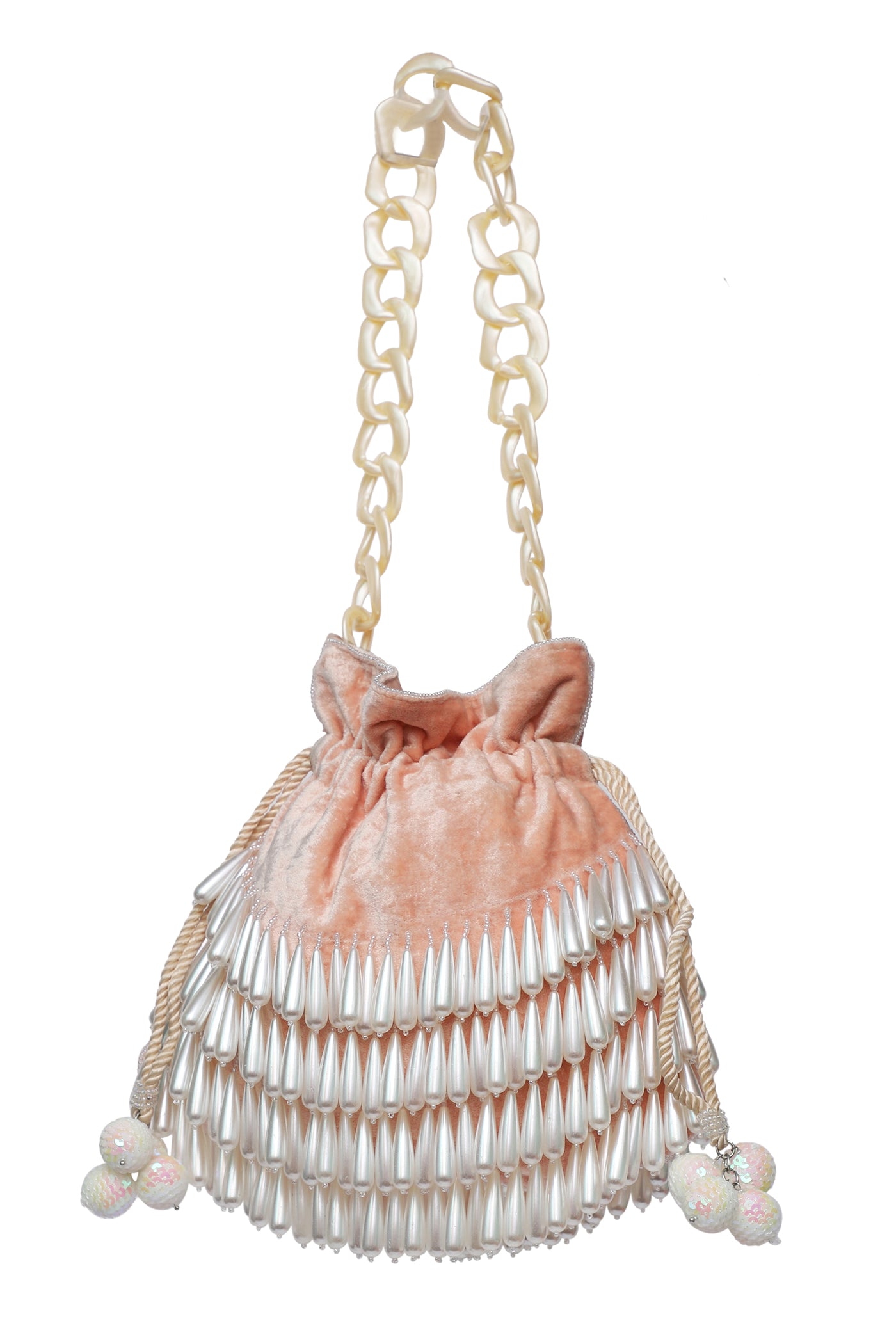Pink & White Bag