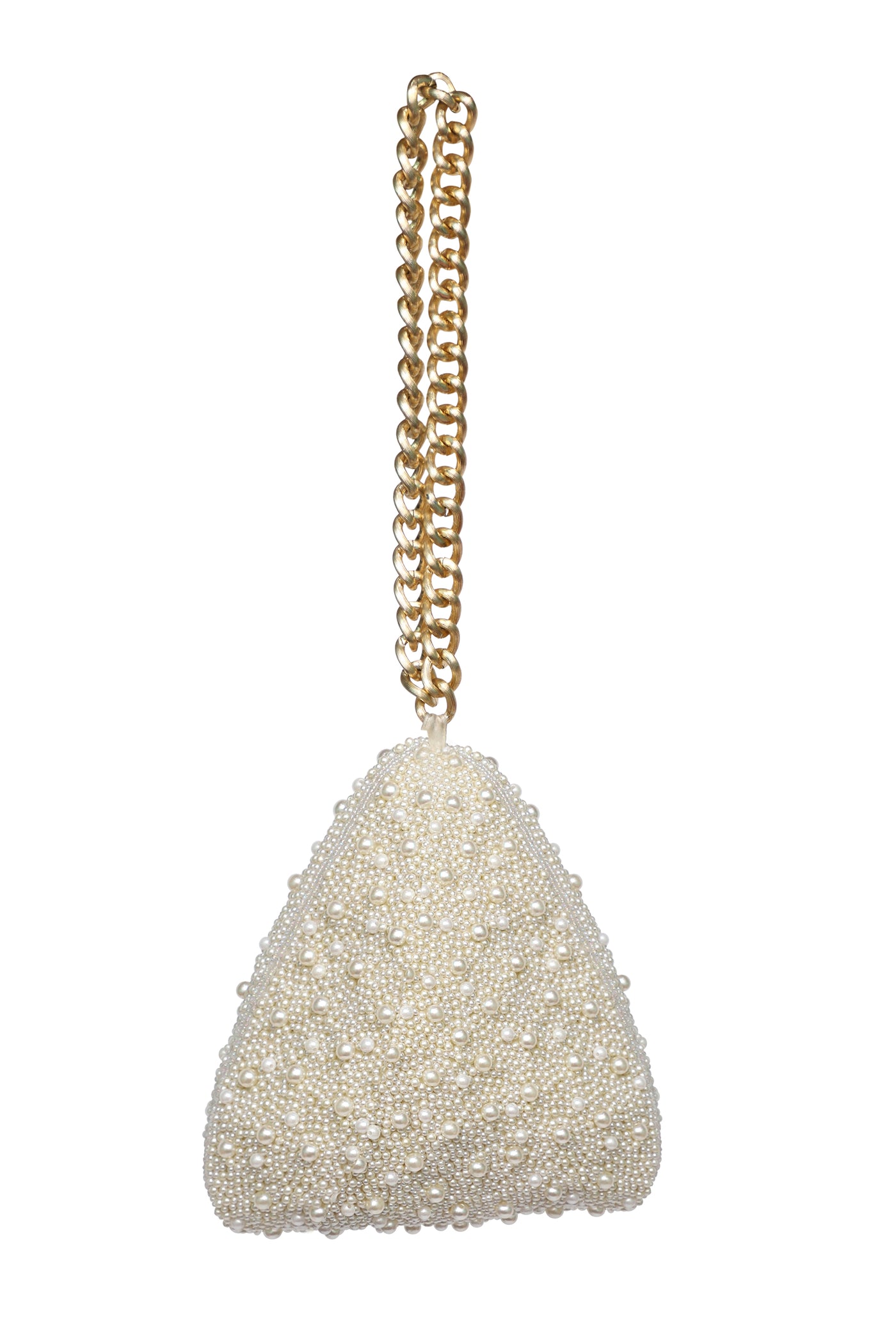 White Triangle Bag