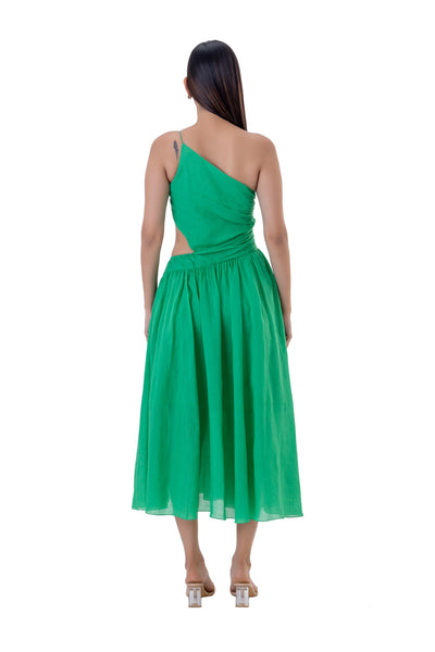 Gaya Clara Dress green online shopping melange singapore indian designer wear