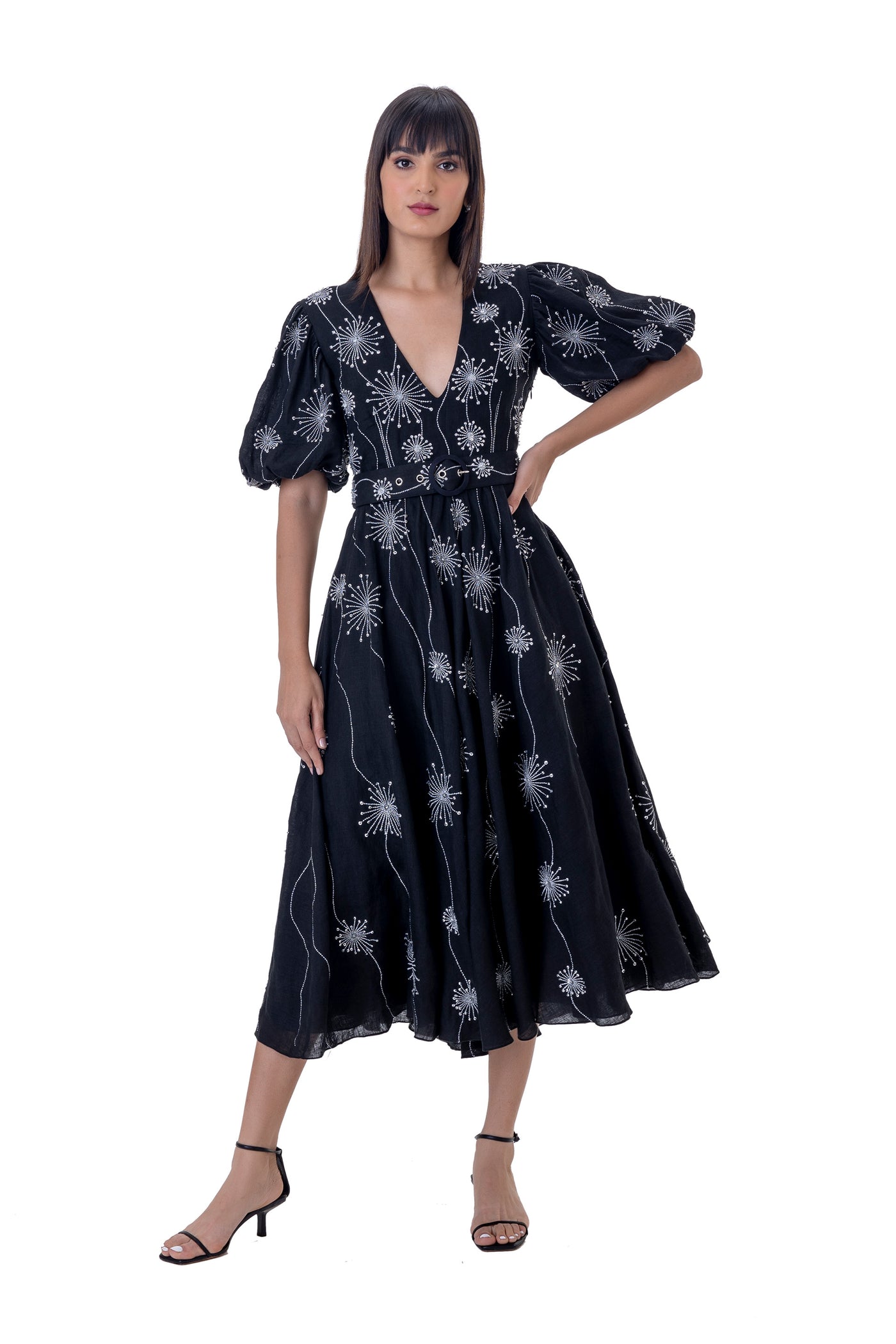 gaya Este Dress black online shopping melange singapore indian designer wear