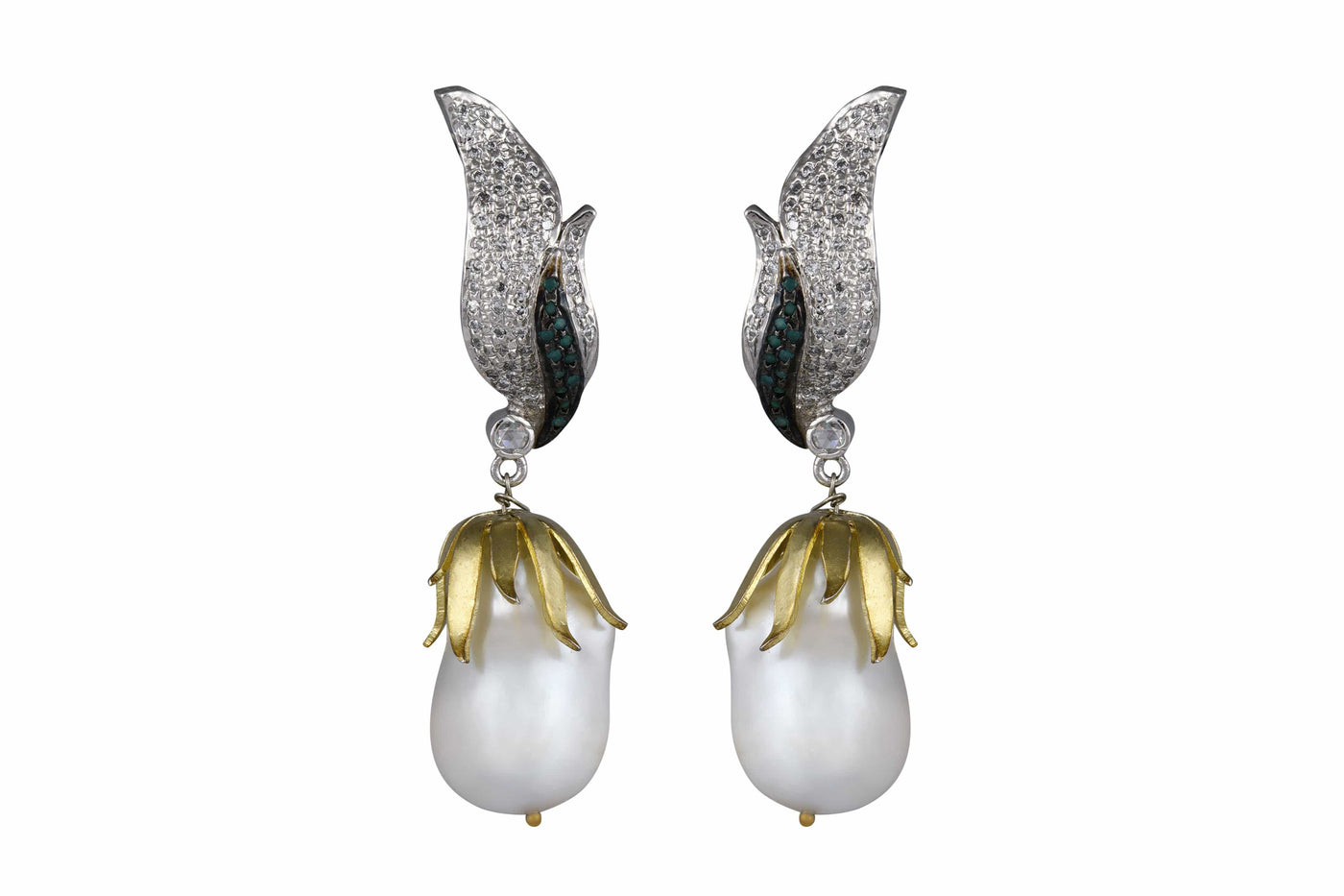 Baroque Drop Earrings