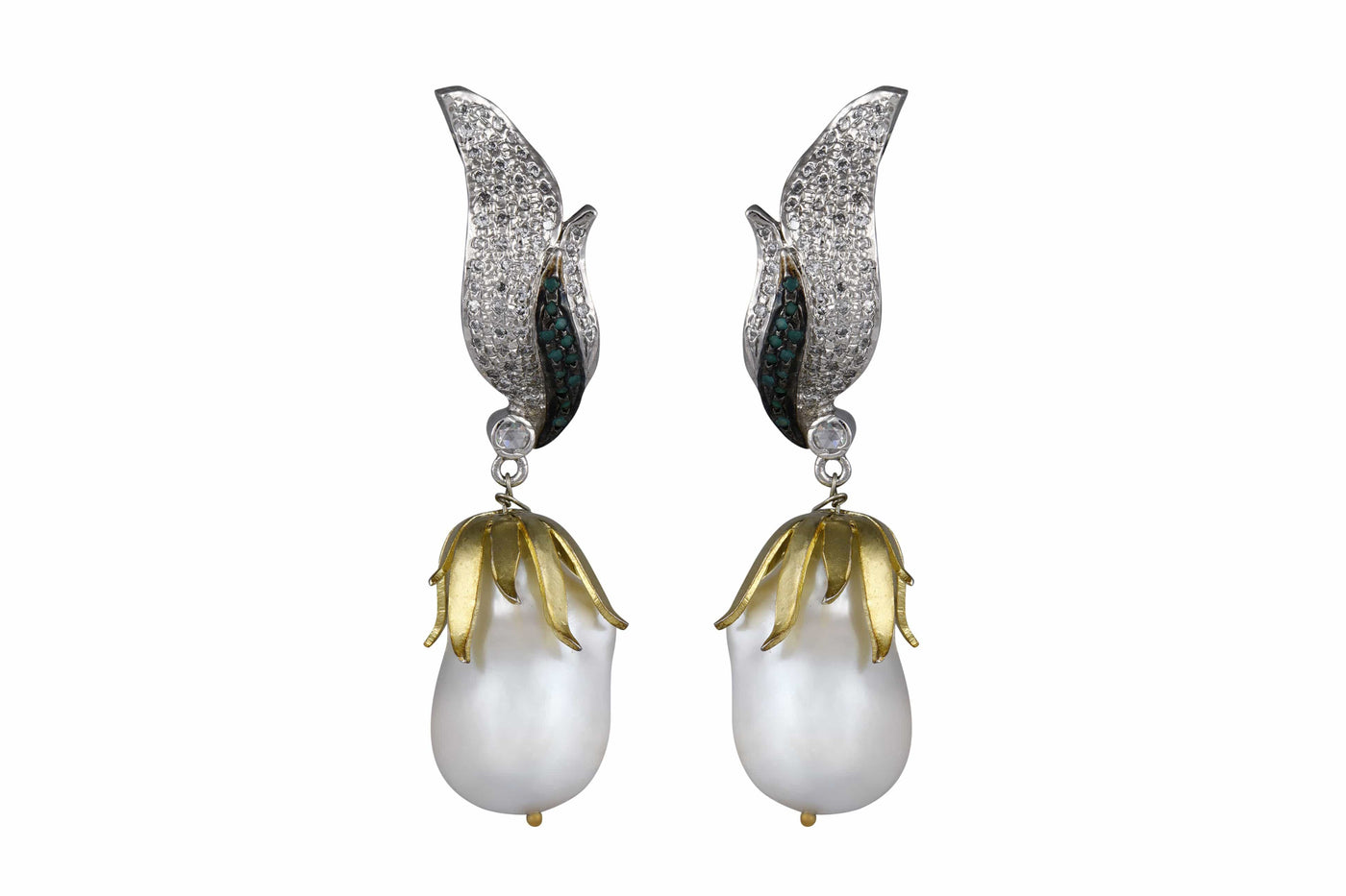 Baroque Drop Earrings