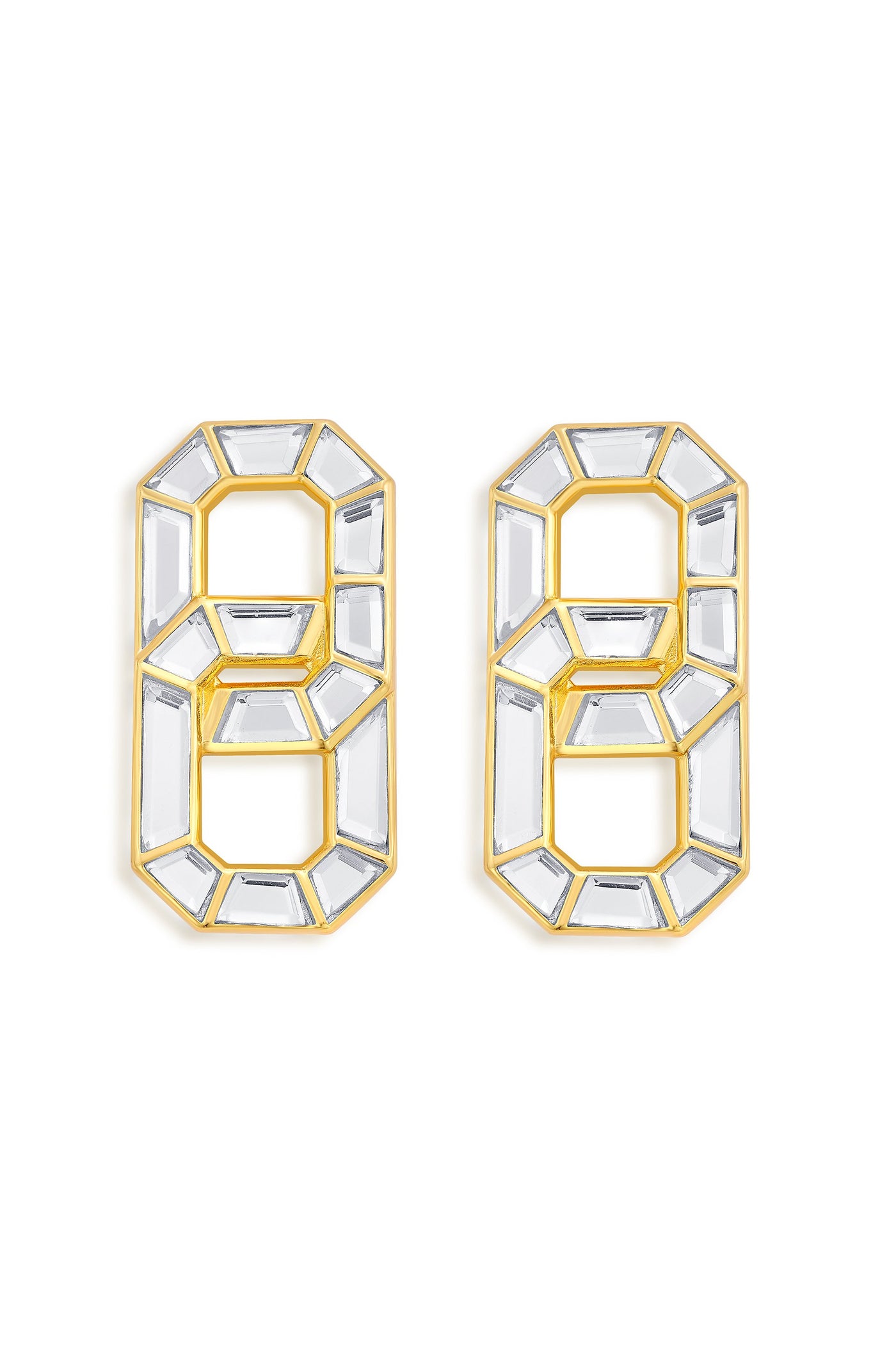 Mirrors on the Move 2.0 Infinity Stud Earrings