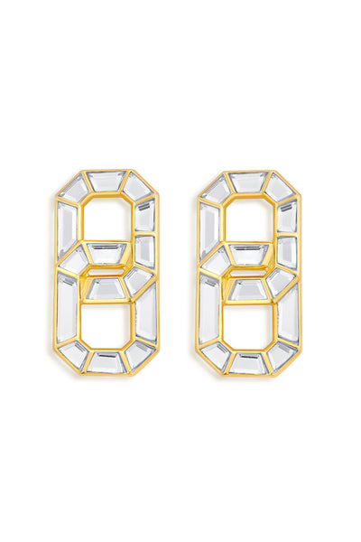 Mirrors on the Move 2.0 Infinity Stud Earrings