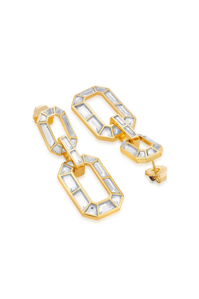 Mirrors on the Move 2.0 Libra Link Earrings